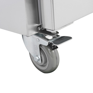 Table de préparation de pizzas réfrigérée avec plusieurs compartiments de rangement, facile à entretenir et à nettoyer - Product Image 5