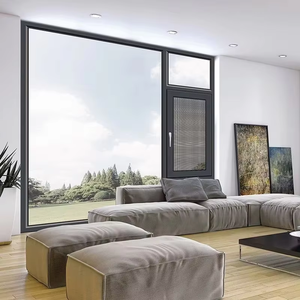 Ventanas de Dos Hojas con Doble Acristalamiento Estilo Norteamericano, Diseño Resistente a Huracanes - Product Image 1