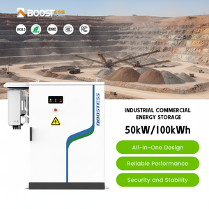 High Voltage Outdoor Off Grid Hybrid 50kw 100kwh All-in-one Solar Battery <b>Energy</b> <b>Storage</b> <b>System</b> - Product Image 1
