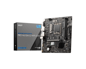 Placa base PRO H610M-G WIFI DDR4, placa base de escritorio Intel H610 LGA1700 mATX, compatible con CPU i3 i5 i7 de 12/13/14ª generación, M.2 PCIe4.0, WIFI 6 - Product Image 4