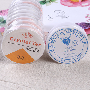 Accessoires de décoration DIY : <span class=keywords><strong>fil</strong></span> élastique <span class=keywords><strong>transparent</strong></span> blanc pour perles, cordon pour bijoux, <span class=keywords><strong>bracelet</strong></span> et collier, ligne de pêche - Product Image 3