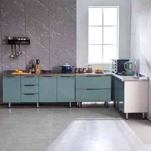 Ensemble <span class=keywords><strong>de</strong></span> meubles <span class=keywords><strong>de</strong></span> <span class=keywords><strong>comptoir</strong></span> <span class=keywords><strong>de</strong></span> cuisine pour maison et <span class=keywords><strong>famille</strong></span>, robinet d'évier, armoires <span class=keywords><strong>de</strong></span> cuisine <span class=keywords><strong>de</strong></span> style simple - Product Image 4