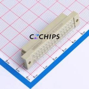 9001-16321C00A DIN41612 Connector Through hole Component (THT),P=2.54mm Connector 32P 3 2.54mm Through Hole - Product Image 2