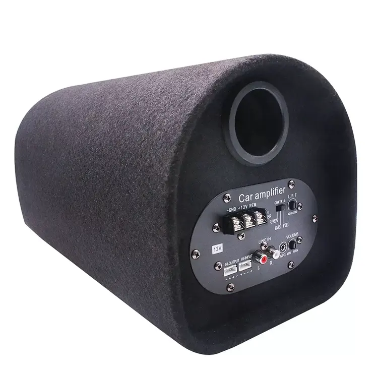Caissons de basses actifs audio de haute qualité Caisson de basses super puissant Haut-parleurs de voiture basse Système audio Son