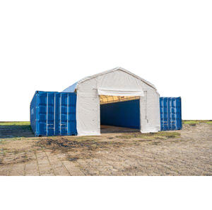 Toile 40x40x13 abri entre deux conteneurs conteneur abri canopée conteneur d'expédition auvent dôme abri atelier - Product Image 6