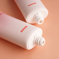 Emballage cosmétique en plastique ABL à étiquette privée D40, tube pour crème pour le visage, fond de teint, crème pour le cou avec applicateur à bille à visser