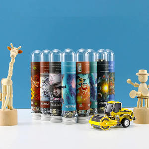 थोक कस्टम लोगो पीईटी जूते के फीते पैकेजिंग प्लास्टिक टेस्ट ट्यूब जूते के फीते पैकेजिंग स्क्रू कैप के साथ - Product Image 6