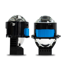 Phares à led personnalisés 65W 2.5 pouces bi led lentille de projecteur ampoules de voiture 6500K h7 accessoires de voiture lumière 12V H4 ampoules de phare C4