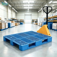 Palette en plastique robuste TBT 1200*1000 de qualité alimentaire pour rayonnage, en promotion, prix usine
