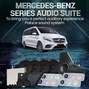 Altavoces del sistema del kit de audio del coche de Berlín para <span class=keywords><strong>Mercedes</strong></span> W447, Tweeters de 12V hechos a medida de aluminio del metal del paso Para Auto 30W 1kg Ming Ao - Product Image 2