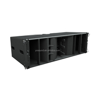 Sistema de sonido de audio profesional de alto rendimiento Altavoces de matriz de línea de 3 vías de gran formato con imán de neodimio doble de 12 pulgadas