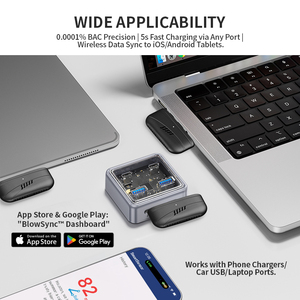 Testeur <span class=keywords><strong>d</strong></span>'<span class=keywords><strong>alcoolémie</strong></span> portable haute précision sans contact - Product Image 3