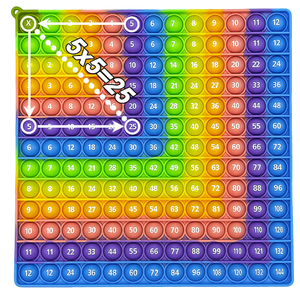 Gioco Educativo Multiplication Pop Math, Puzzle a Bolle per Moltiplicazione e Addizione, Edizione Pioneer Mouse Trap - Product Image 3