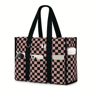 Bolso Tote para Portátil para Mujer, Bolso Tote para Trabajo, Bolso para Maestra, Bolso para Enfermera con Portavasos Grande, Bolso Profesional para Computadora - Product Image 4