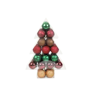 Mooie Kwaliteit Kerstboom Bal Hete Verkoop Kerstbal Voor Vakantie Bruiloftsfeest Decoratie Kerstvormige Verpakking Kerstbal