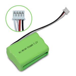 NiMH AA 700mAh 7.2V NI-MH แบตเตอรี่ AA แบบชาร์จไฟได้สำหรับสีดำและชั้นไฟฉาย FL3WBD ไฟ TMK FL5W10 - Product Image 3