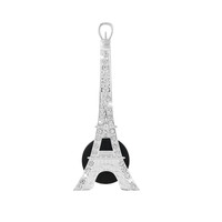 Nouveau charme de luxe tour Eiffel désodorisant ornements créatif cristal diamant décoration collier voiture aromathérapie accessoires