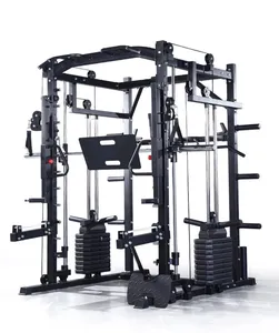 MND FITNESS Multi Functional Strength Machine Multi Gym Equipment Home Use Exercise Machine New Steel Frame Cable Plate Nylon