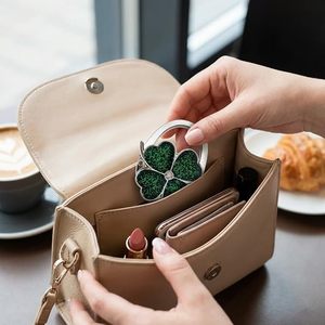 Porte-sac pliable antidérapant portable pour sac à main, support de rangement pour sac, décoration, cadeau pour femmes et filles - Product Image 4