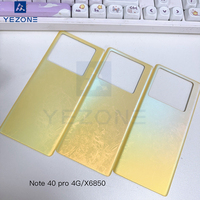 Vente en Gros Coque Arrière en Verre Originale Mate Anti-Empreintes et Anti-Choc pour Tecno Infinix Hot 40i X6528 Camon 40 Pro