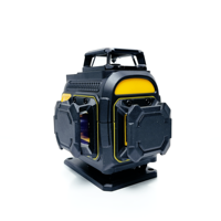 Niveau laser vert 4D 360° à 16 lignes, auto-nivelant, haute précision, IP54, pour construction, murs et sols, vente chaude en usine