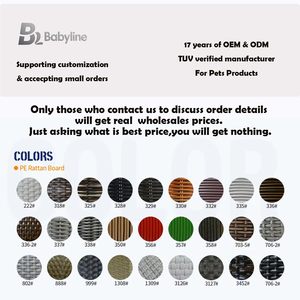 ที่นอนสัตว์เลี้ยงทำจากหวาย PE แบบ2-in-1เตียงสำหรับแมวและสุนัขขนาดเล็ก - Product Image 6