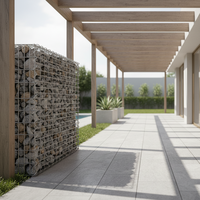 Meilleur prix pour cage/panier/boîte gabion en treillis carré soudé galvanisé avec service de découpe