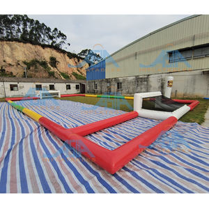 Campo da Pallanuoto Gonfiabile Galleggiante in PVC Grande per Vendita Diretta dalla Fabbrica / Campo da SUP <span class=keywords><strong>Polo</strong></span> / Pallanuoto da Spiaggia con Porta - Product Image 3