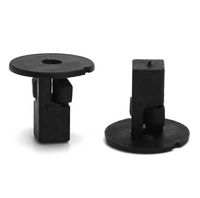 5 Clips de fixation en plastique de voiture, pour pare-chocs, garde-boue intérieure, Rivets de garniture de porte, Clip de roue avant et arrière