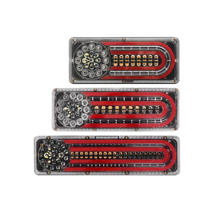 Luz Trasera LED para Automóvil, 12V-24V, para Camiones, Remolques, Vehículos Recreativos, IP67, Impermeable, Universal, Luz de Freno, Reversa, Direccional - Product Image 3