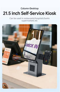 Kiosque de paiement WUXIN avec écran tactile, lecteur de codes-barres, reconnaissance faciale, imprimante de reçus et module de <span class=keywords><strong>caisse</strong></span> pour événements et transport - Product Image 6