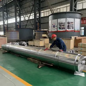 42CrMo High Quality Grinding Large Diameter Long Metal Large Forged Steel Spline Shaft