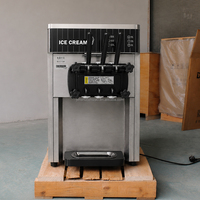 Machine à crème glacée molle commerciale à haute production, directement de l'usine, pour restaurants, cafés et entreprises