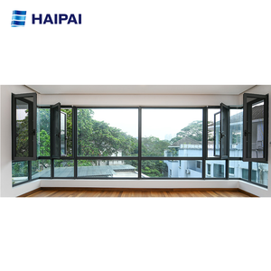 Cao cấp hiện đại hợp kim nhôm cửa sổ cửa hệ thống kỹ thuật biệt thự của bị hỏng cầu khuôn cửa sổ - Product Image 1