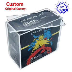 Custodia Protettiva Personalizzata in Acrilico per UPC e Box Allenatore Fuoriclasse (ETB) con Chiusura Magnetica o Assemblaggio a Vite - Product Image 1