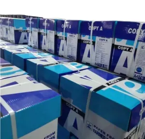 Papel de cópia de qualidade premium por atacado Papel fosco 70gsm 80gsm A4 branco rolo por tonelada de A4 70g Atacado Melhor Preço Tamanho A4 70g