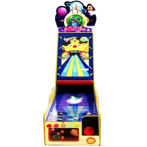 Máquina eletrônica de jogo de bilhete para venda, esportes internos, aventura de diversões, bowling, arcade, remption