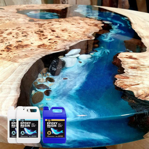 Nhà Sản Xuất Bán Buôn Nhựa Epoxy Sâu Đổ Độ Nét Cao Rõ Ràng Thấm Sông Bảng Nhựa Keo - Product Image 4