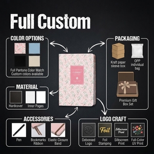 Nouveau carnet de planification A5 2026 : Organiseur <span class=keywords><strong>manuel</strong></span> floral simple et élégant pour agenda et itinéraire - Product Image 4