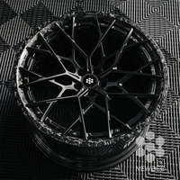 Jantes en alliage forgé en fibre de carbone 722auto 18-24 26 pouces, jantes en aluminium forgé 5x114.3 5x130 6x139.7