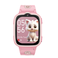 Smartwatch per Bambini 2026 W19 con Videochiamata, Chat Vocale, Pulsante SOS, Schermo da 1,83 Pollici, Posizionamento LBS+WiFi, Orologio Intelligente 4G per Bambini con Scheda SIM