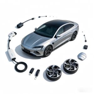 ไฟท้ายเดิม กระจกมองข้าง หม้อน้ำ ปั๊มน้ำ กระจังหน้า อะไหล่รถยนต์ อุปกรณ์ตกแต่งรถยนต์ สำหรับ BYD Seal 07 Dm-i Phev 2025 - Product Image 4