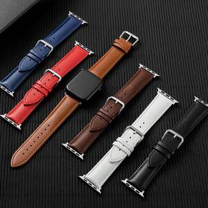 Correa de Reloj de Cuero de Becerro Upro para Apple Watch SE 3 2 Series 11 10 9 8 ultra 3 2 42mm 45mm 46mm Correa de Reloj de Buena Calidad - Product Image 6