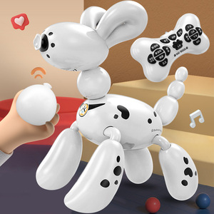SOLI <span class=keywords><strong>2</strong></span>.4G Intelligente Fernbedienung Stunt roboter Ballon RC Hunde roboter Programmier bare Sprach steuerung Hund RC Roboter Spielzeug - Product Image 6