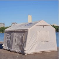 Tente de camping pliable de luxe MT MT-C018 quatre saisons, écologique, gonflable, imperméable, portable, pour la famille, 12 m²