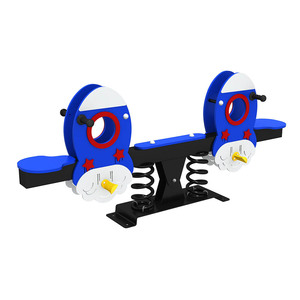 Balancín de Plástico para Niños, Parque Infantil, Escuela, Patio de Recreo, Venta al por Mayor, Fabricante Chino, Duradero y Seguro - Product Image 3