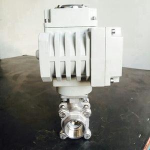 Vanne à boisseau sphérique électrique Qianjin DN65 en acier inoxydable 304, commande à distance AC220V pour l'exploitation minière et la métallurgie - Product Image 2