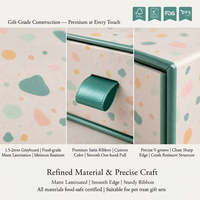 Coffret Cadeau pour Animaux de Compagnie – Boîte Tiroir en Papier Imperméable avec Ruban, Impression Intégrale, OEM ODM pour Emballage de Fêtes BRC FDA, Gaufrage, MOQ500