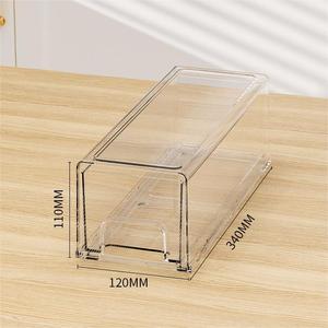 Melhor Deslizante Recipientes De Armazenamento De Geladeira com Tampas Organizador De Geladeira Gavetas Armário Retire Caixas De Geladeira para Armazenamento De Alimentos - Product Image 2