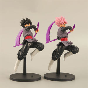 Figura de Acción de Goku Zamasu Super Saiyan Rosé Negro de 22 cm de Altura con Guadaña de Energía Púrpura para Coleccionistas de <span class=keywords><strong>Anime</strong></span> y Decoración - Product Image 2